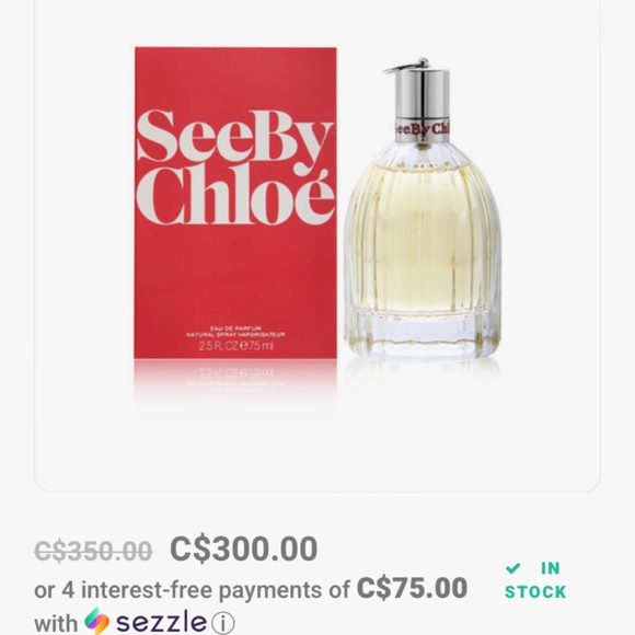 Chloe Other See By Chloe Perfume Poshmark